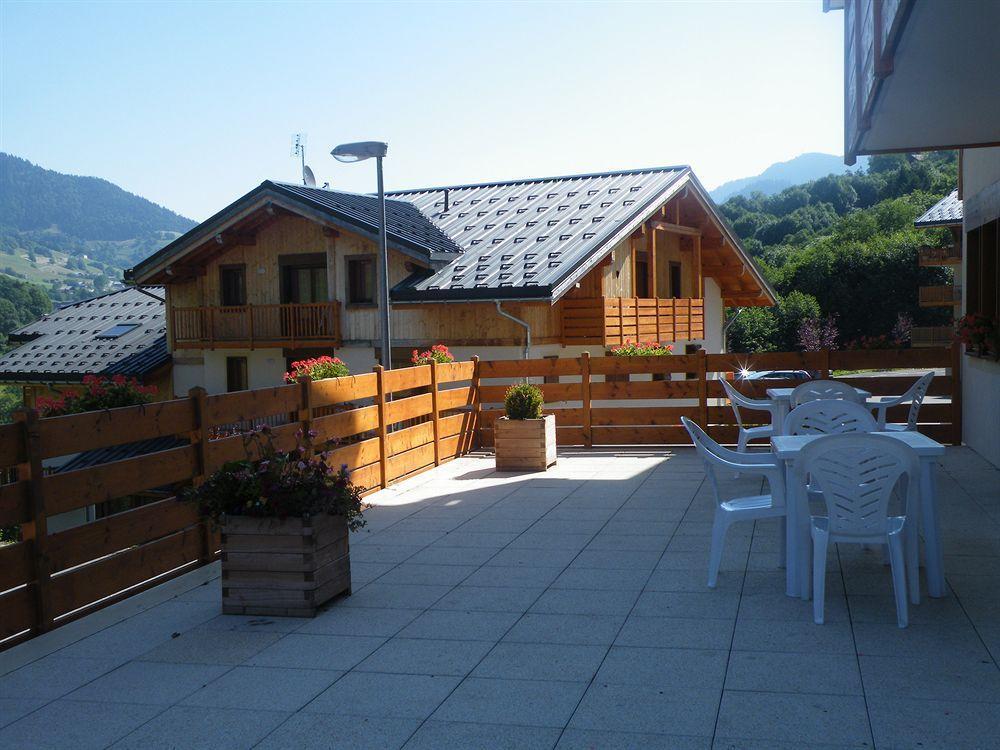 Residence Nemea Les Chalets Des Evettes Flumet Bagian luar foto