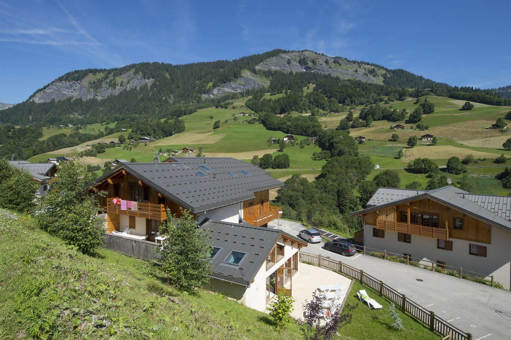 Residence Nemea Les Chalets Des Evettes Flumet Bagian luar foto