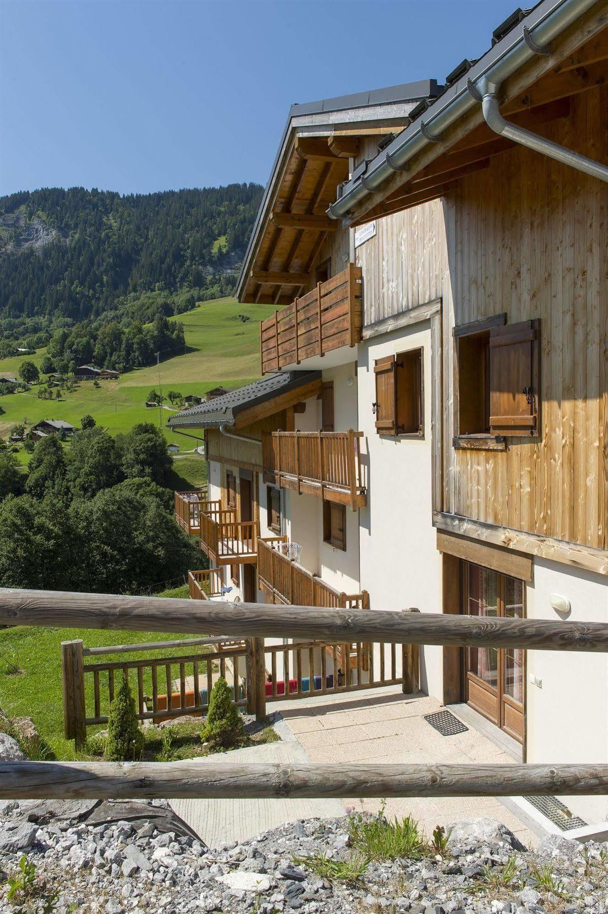 Residence Nemea Les Chalets Des Evettes Flumet Bagian luar foto