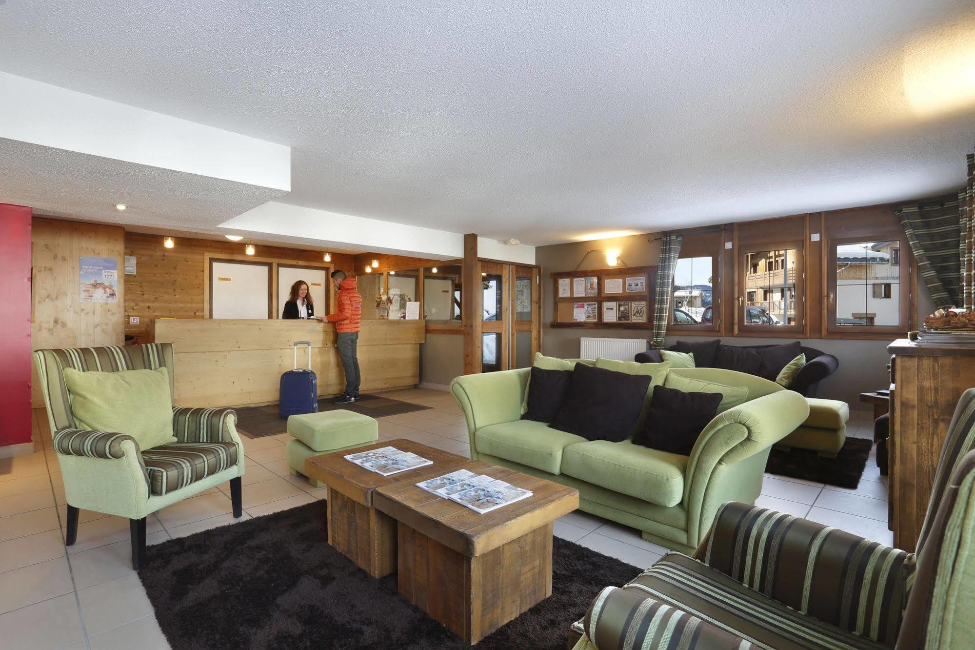 Residence Nemea Les Chalets Des Evettes Flumet Bagian luar foto