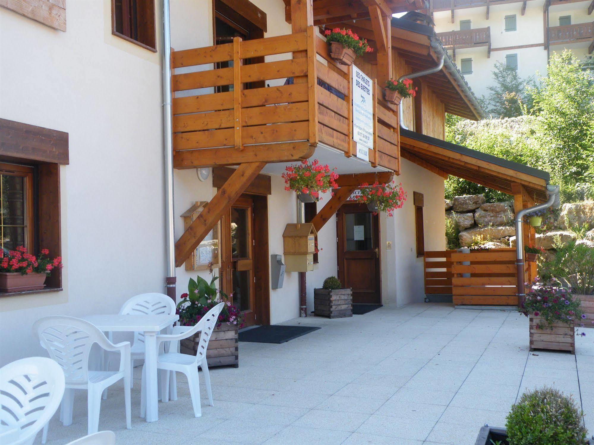 Residence Nemea Les Chalets Des Evettes Flumet Bagian luar foto